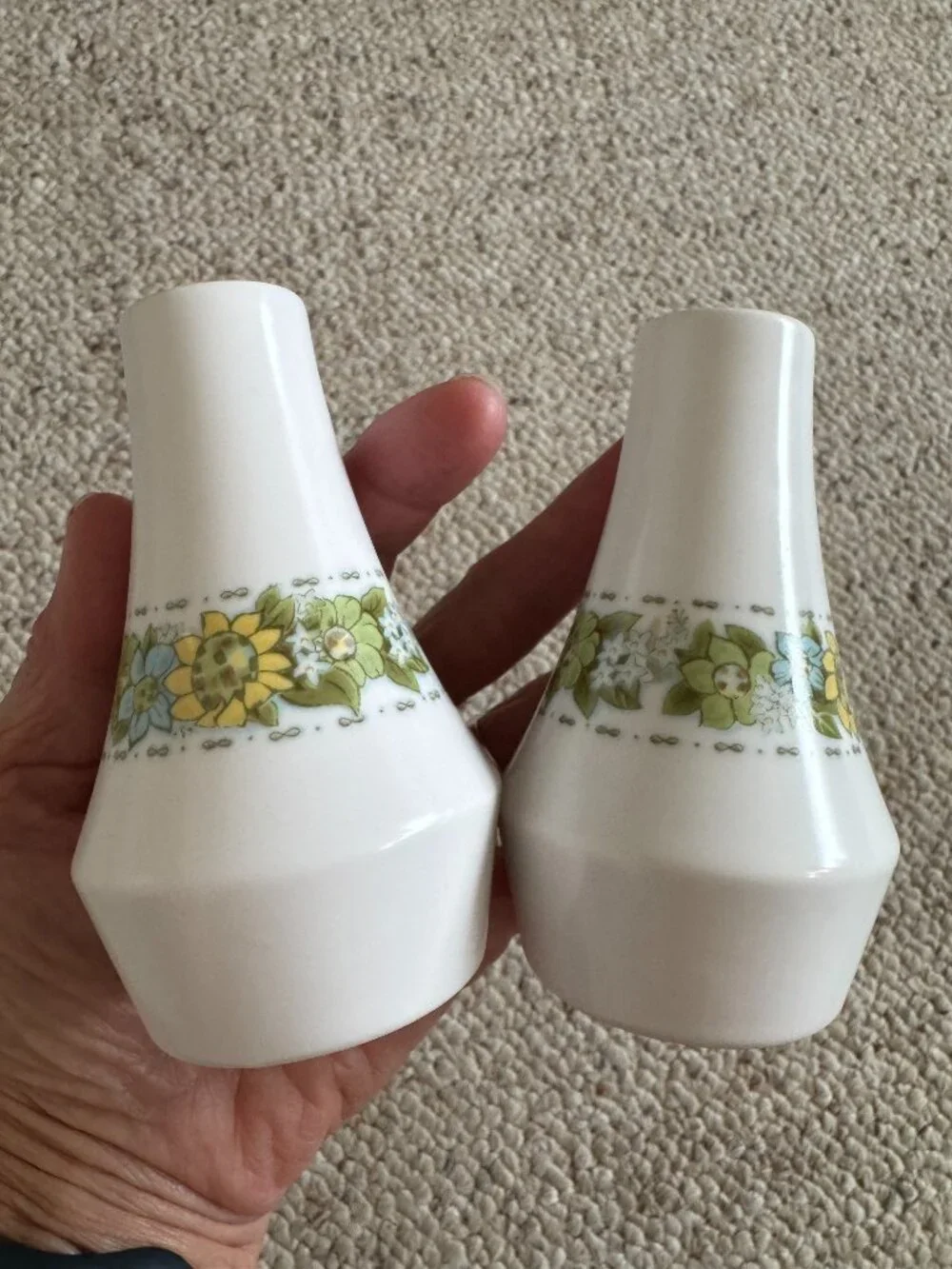 Noritake Salt & Pepper Shaker Vintage 1970s